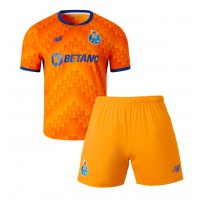 Camisa de time de futebol Porto Replicas 2º Equipamento Infantil 2024-25 Manga Curta (+ Calças curtas)